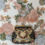 Miniatura: Bolsa vintage Gobelin floral fecho pedrarias 