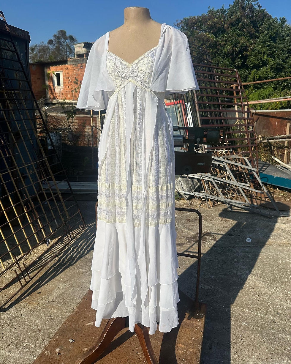 Miniatura: Vestido vintage longo Ju