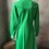 Miniatura: vestido chemise 1970 verde tão vivo 