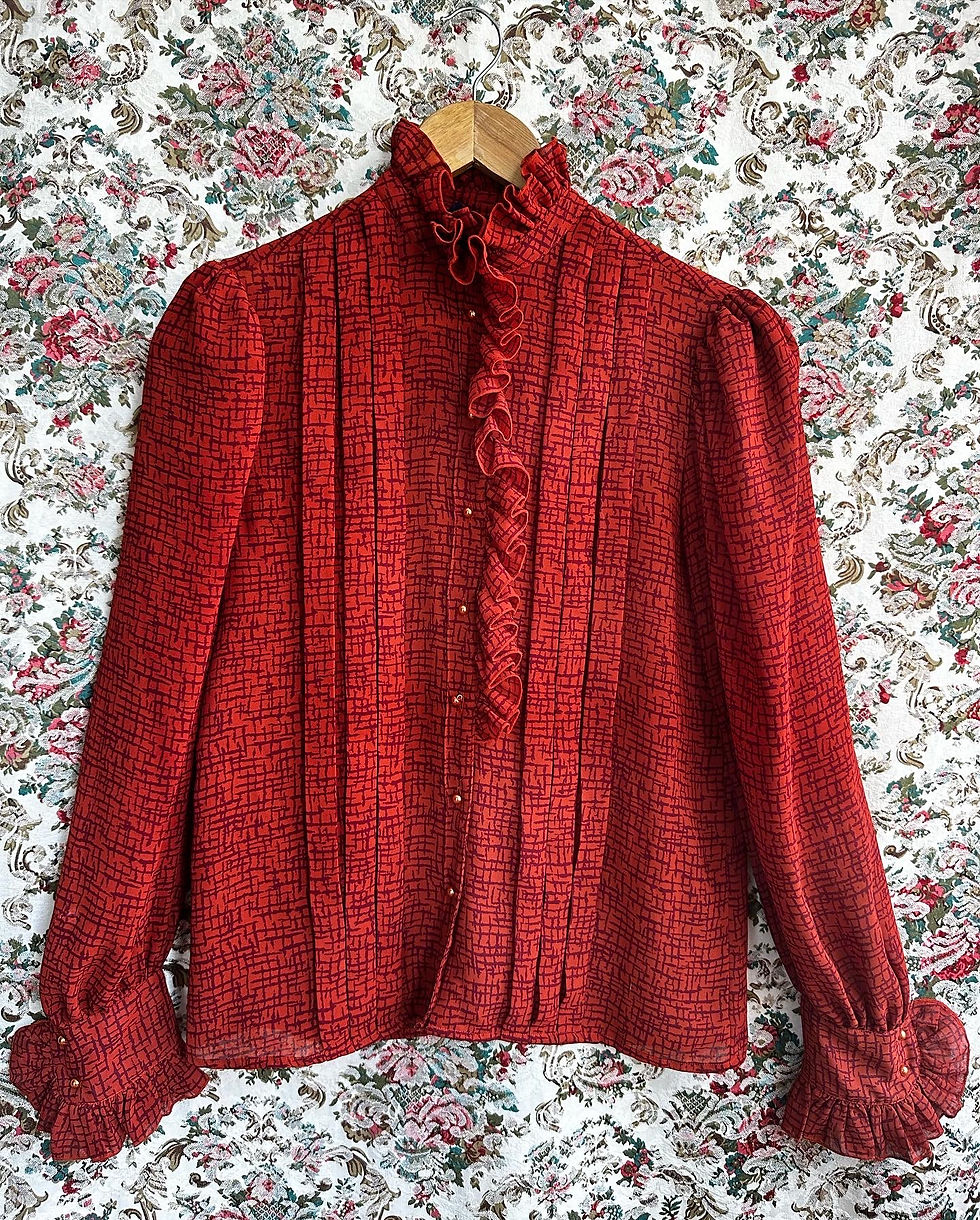 Miniatura: Blusa GIVENCHY vintage vitoriana 