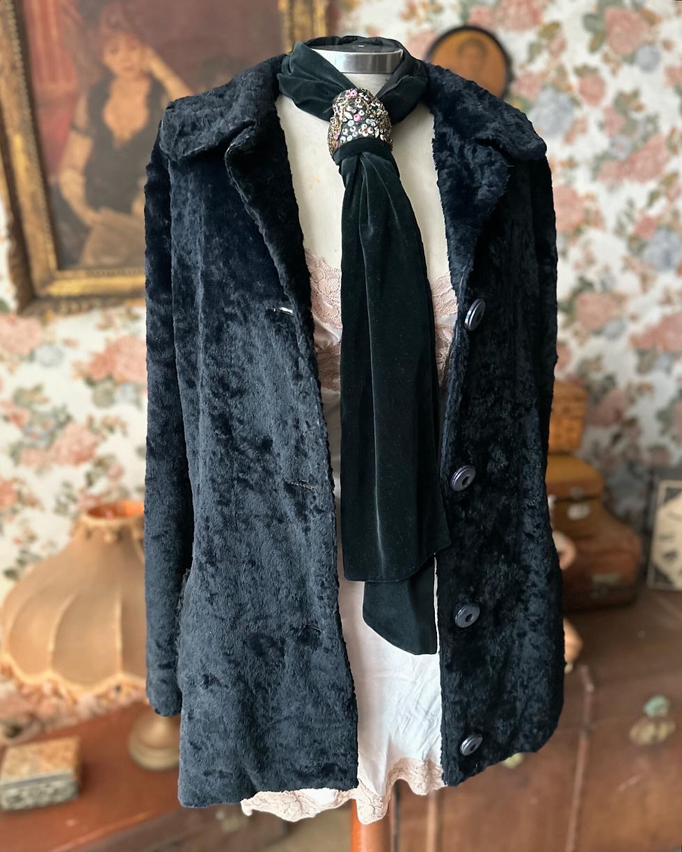 Casaco vintage longo 1970 NutriSport pêlos M