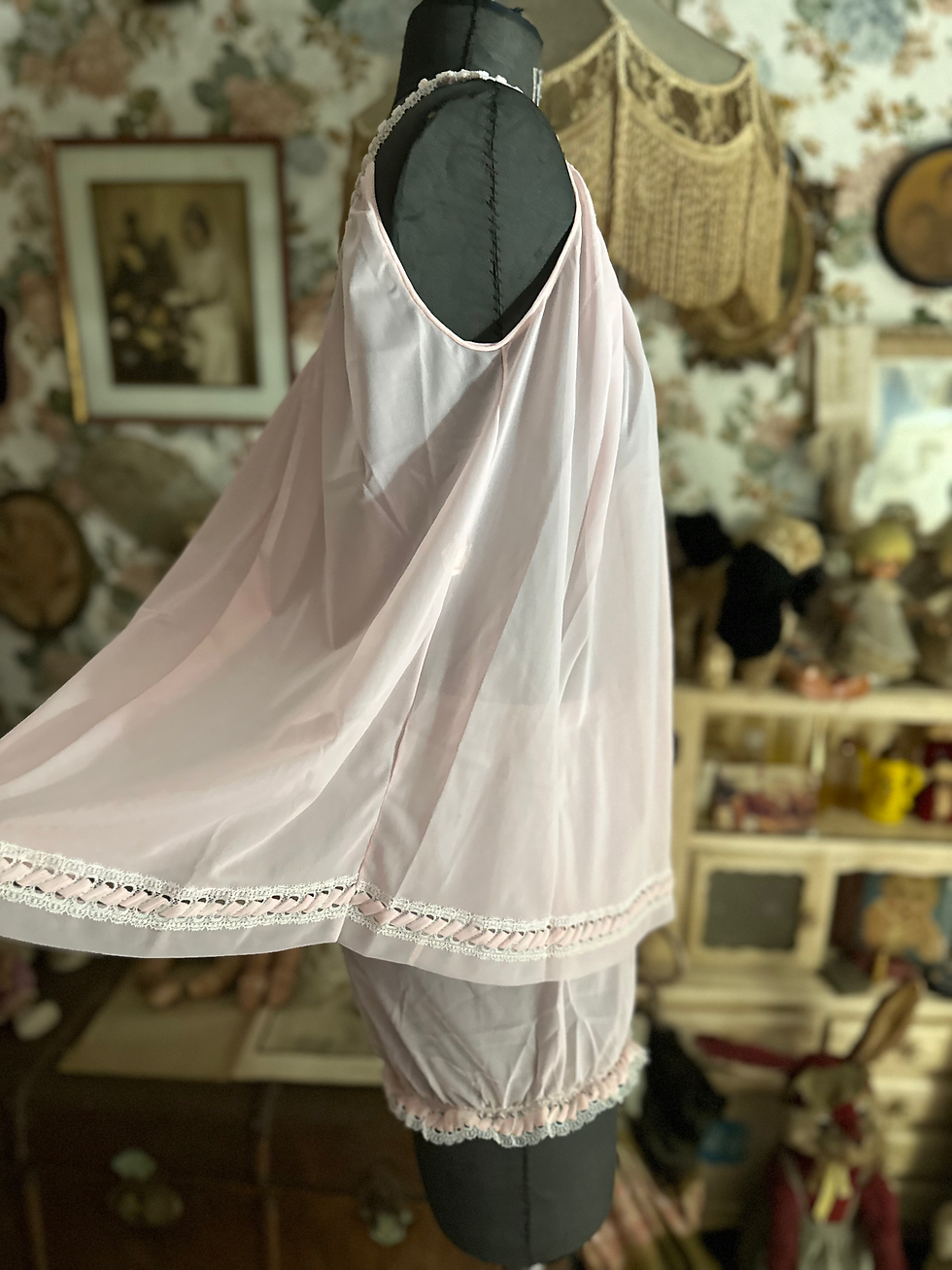 Miniatura: Baby doll short vintage 1950 Etan rosinha 