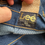 Miniatura: Calça jeans vintage LEE bolso gaivota 44