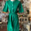 Miniatura: Vestido vintage 1960 MOD verde folha 