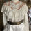 Miniatura: Blusa vintage americana estilo gunne sax cetim adamascado