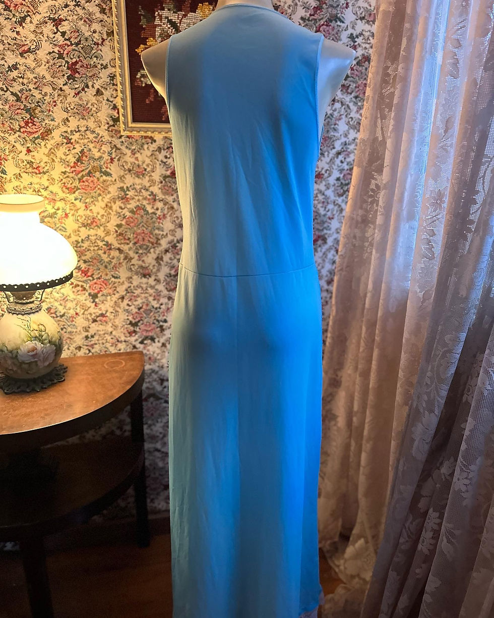 Miniatura: Conjunto vintage peignoir e camisola anos 60 vitoriano 