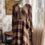 Miniatura: Vestido Vintage camponesa floral anos 70