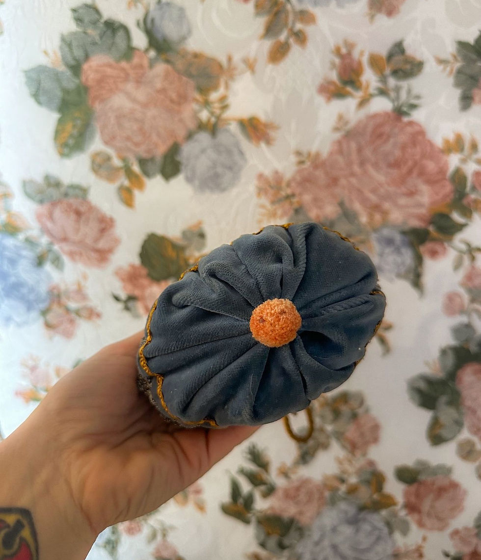 Miniatura: Bolsa vintage modelo vitoriana brocada 