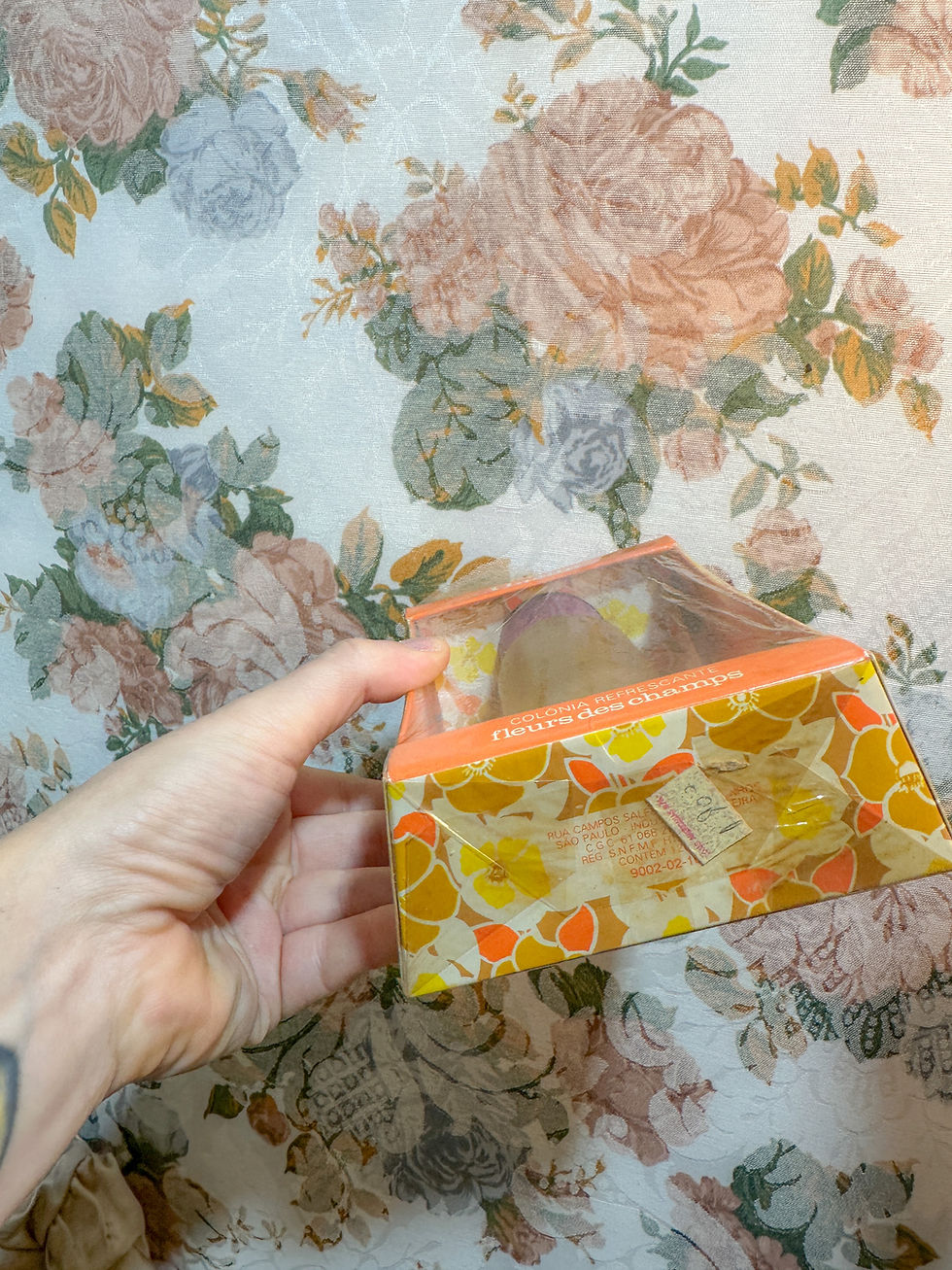 Miniatura: Perfume vintage LACRADO anos 80 VINÓLIA, Fleurs dês ch