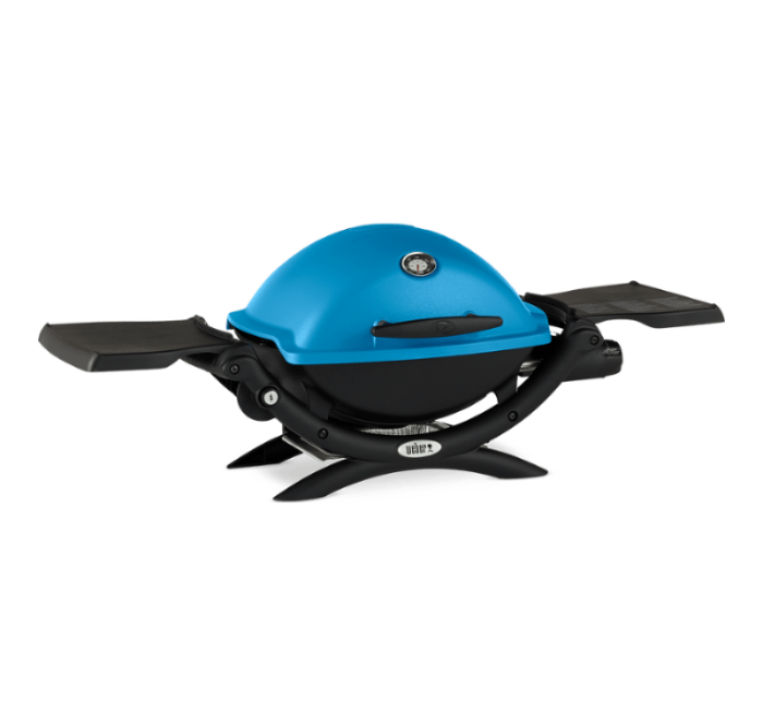 Miniatura: Asador a Gas Portátil Weber Q 1200 Azul