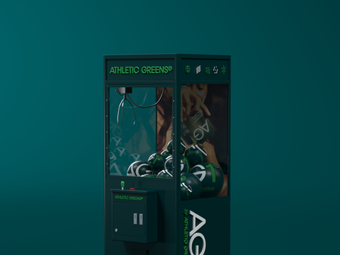 Claw Machine Design for Athletic Greens