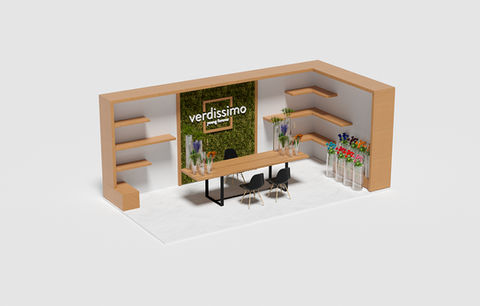 Trade Show Booth Design for Verdissimo