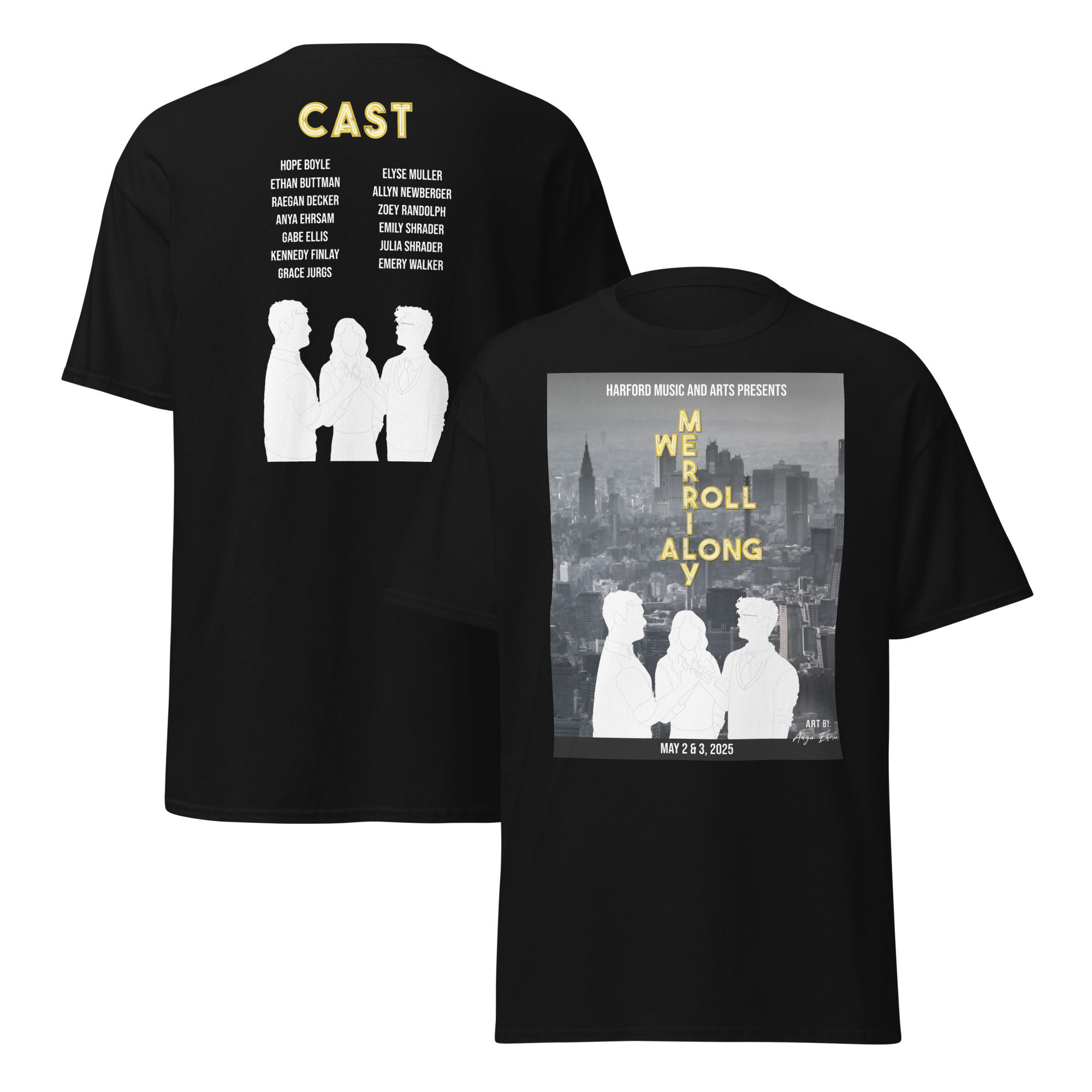 Merrily We Roll Along Design 1