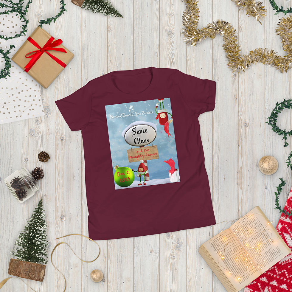 Thumbnail: Naughty Gnomes Youth T-Shirt (Poster Style)