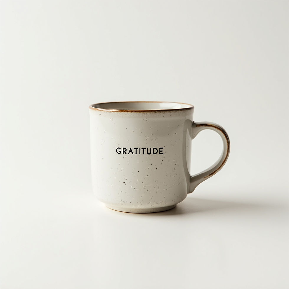Gratitude Ceramic Mug
