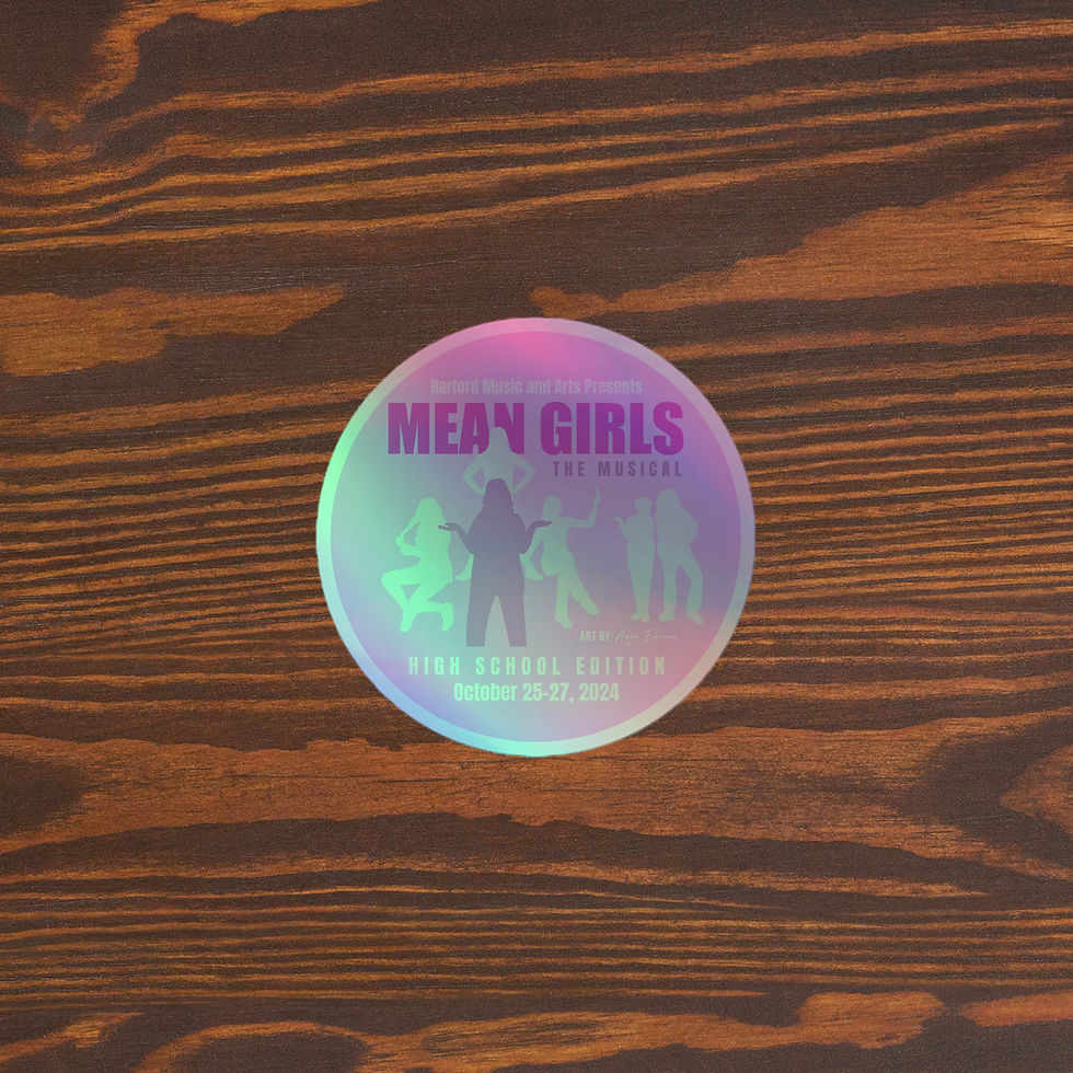 Mean Giros Holographic Sticker - 4x4