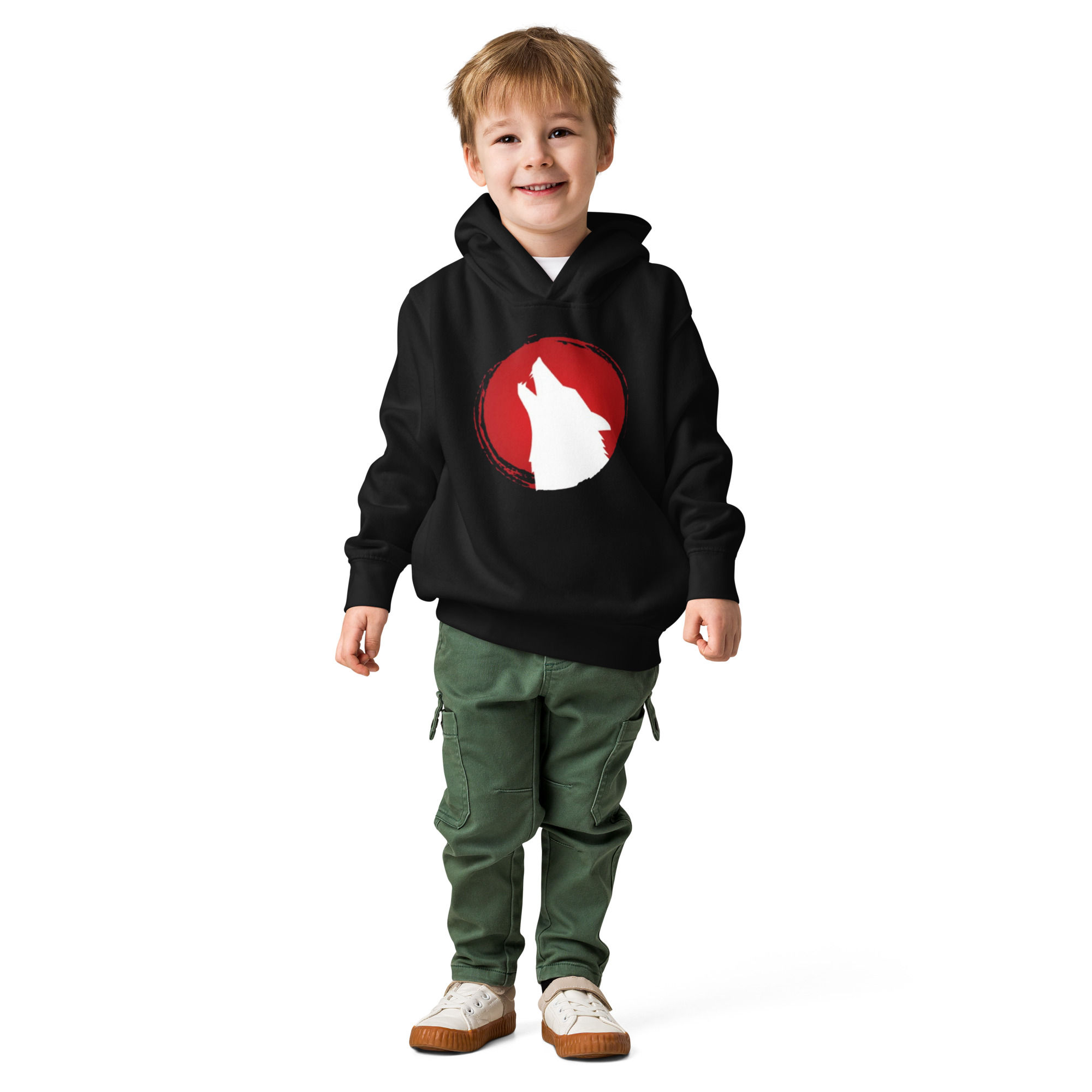 Bloodmoon Pack Toddler fleece pullover hoodie