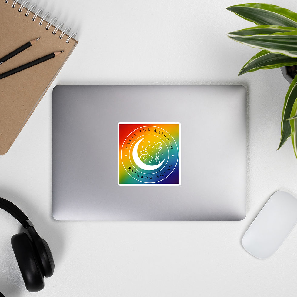 Thumbnail: Rainbow Squad Bubble-free stickers