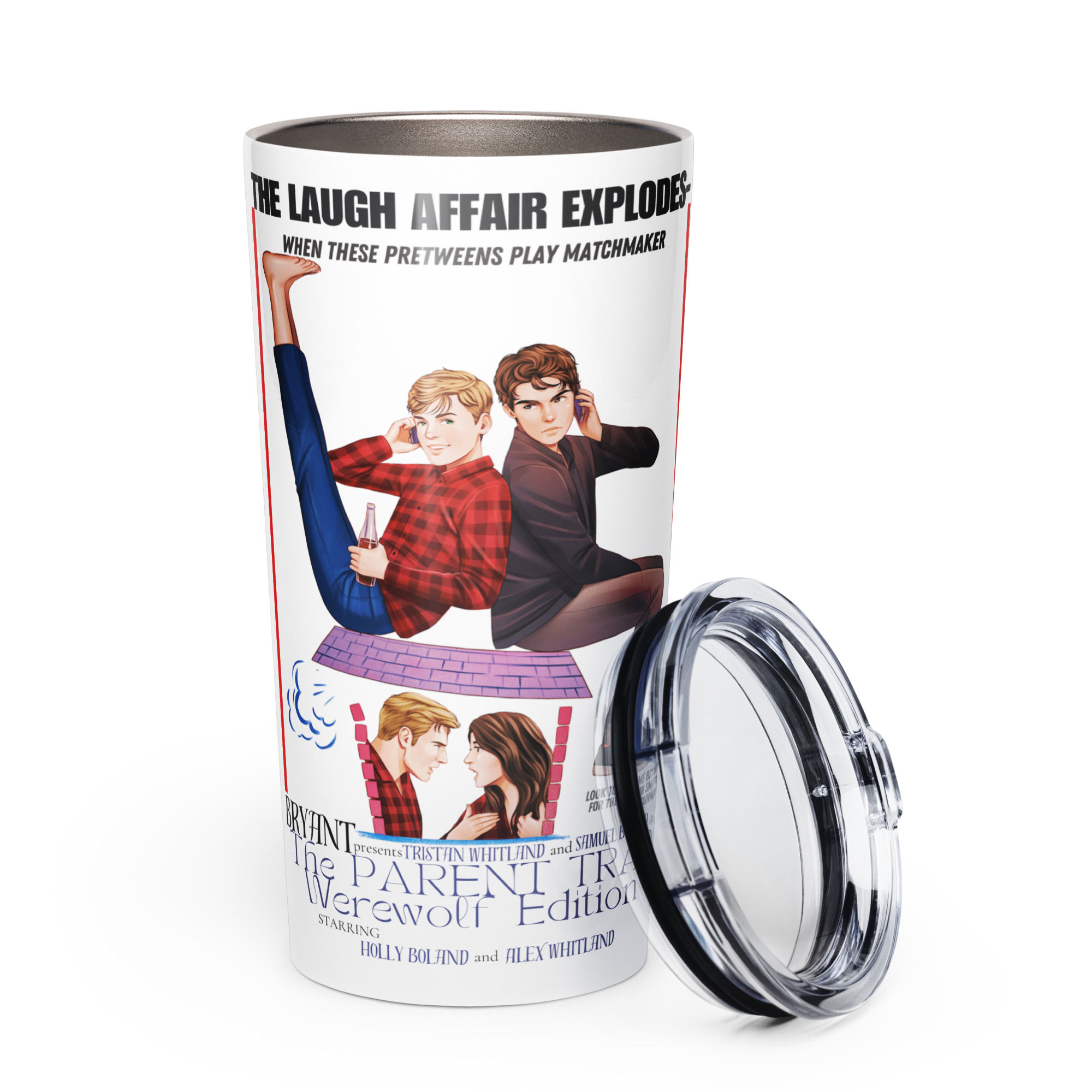 Bloodmoon Parent Trap Tapered stainless steel tumbler