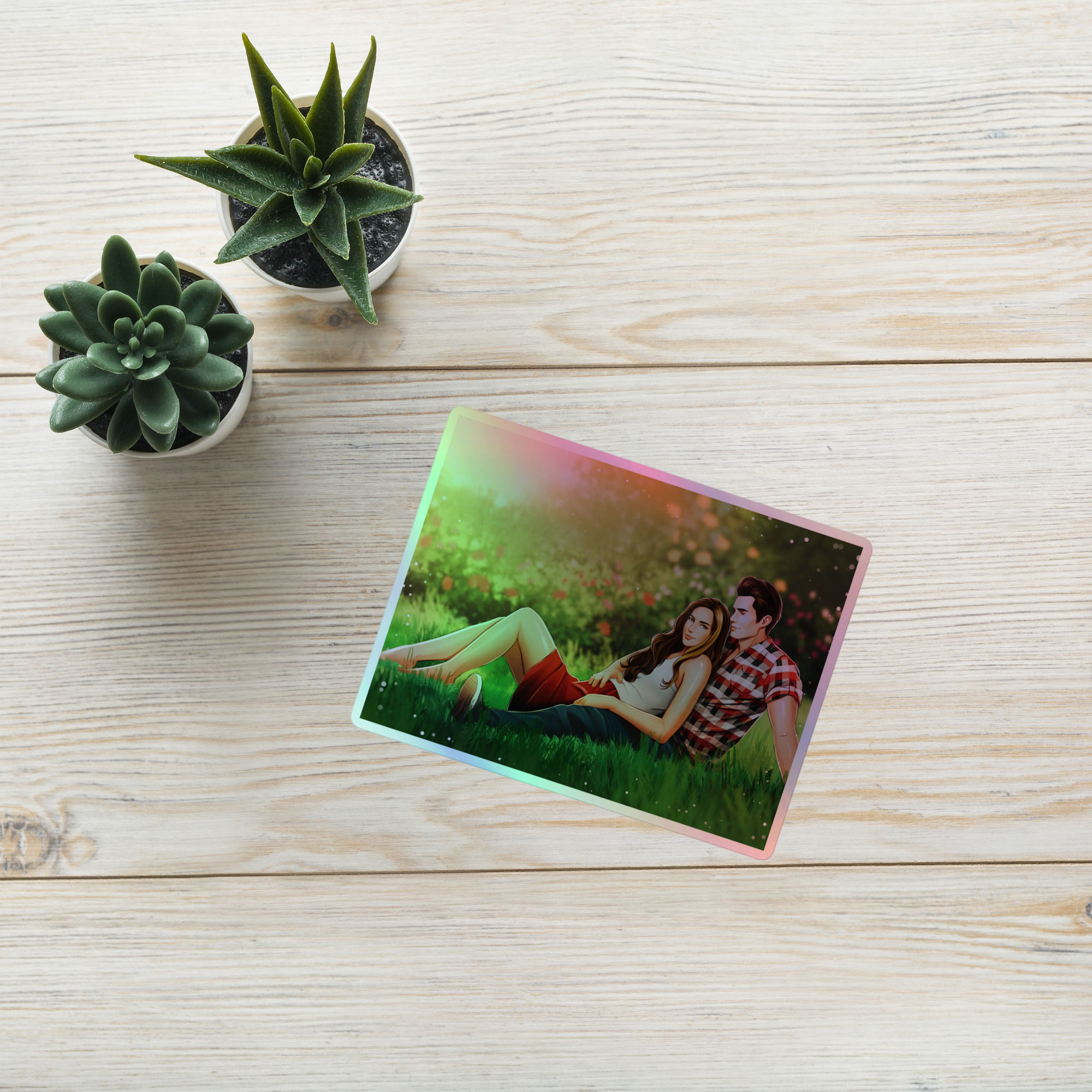 Kurt & isis Holographic stickers