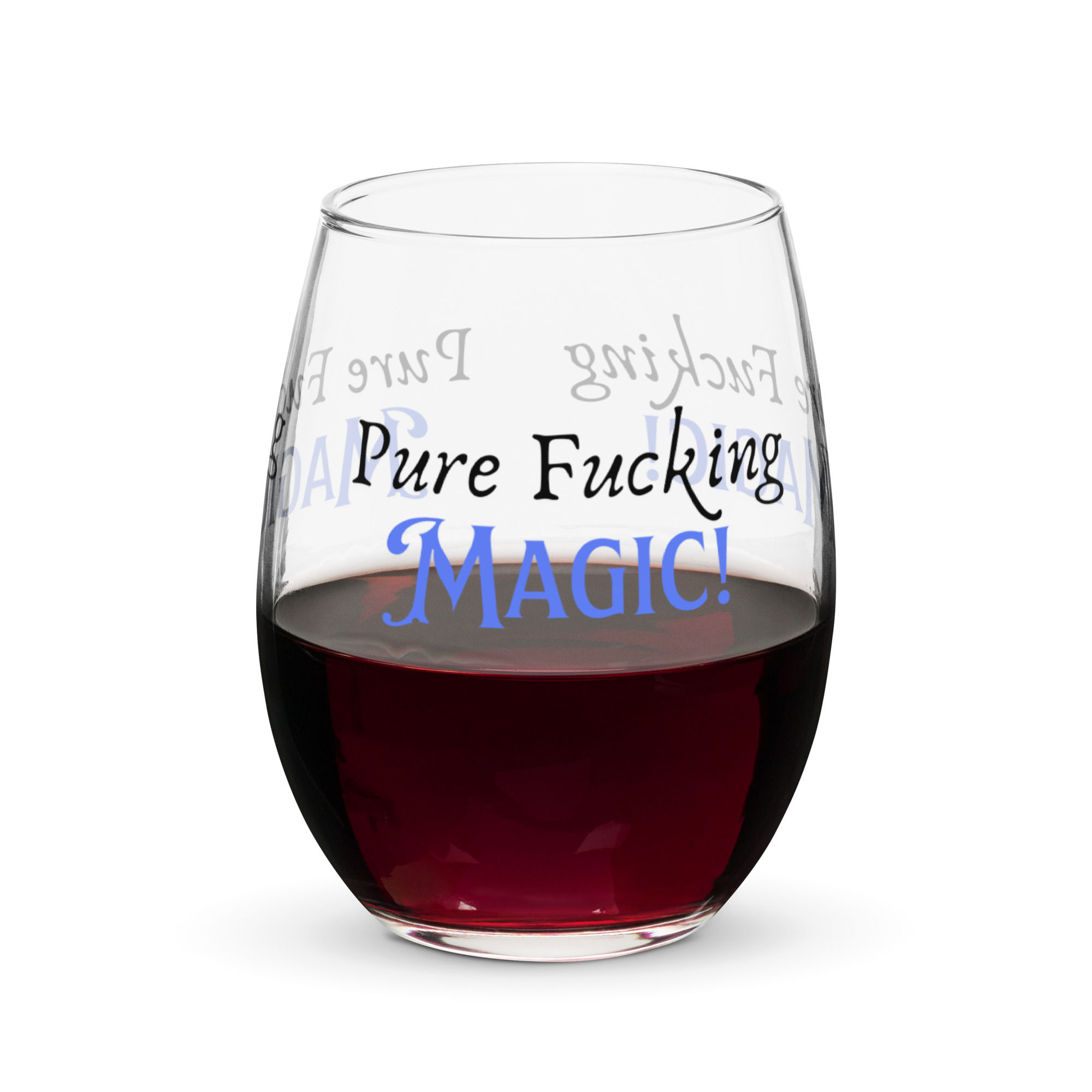 Pure Magic Stemless wine glass