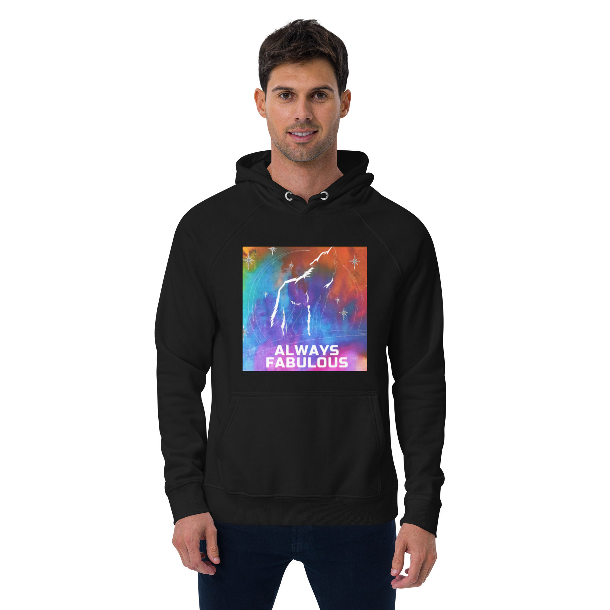 Always Fablous Unisex eco raglan hoodie
