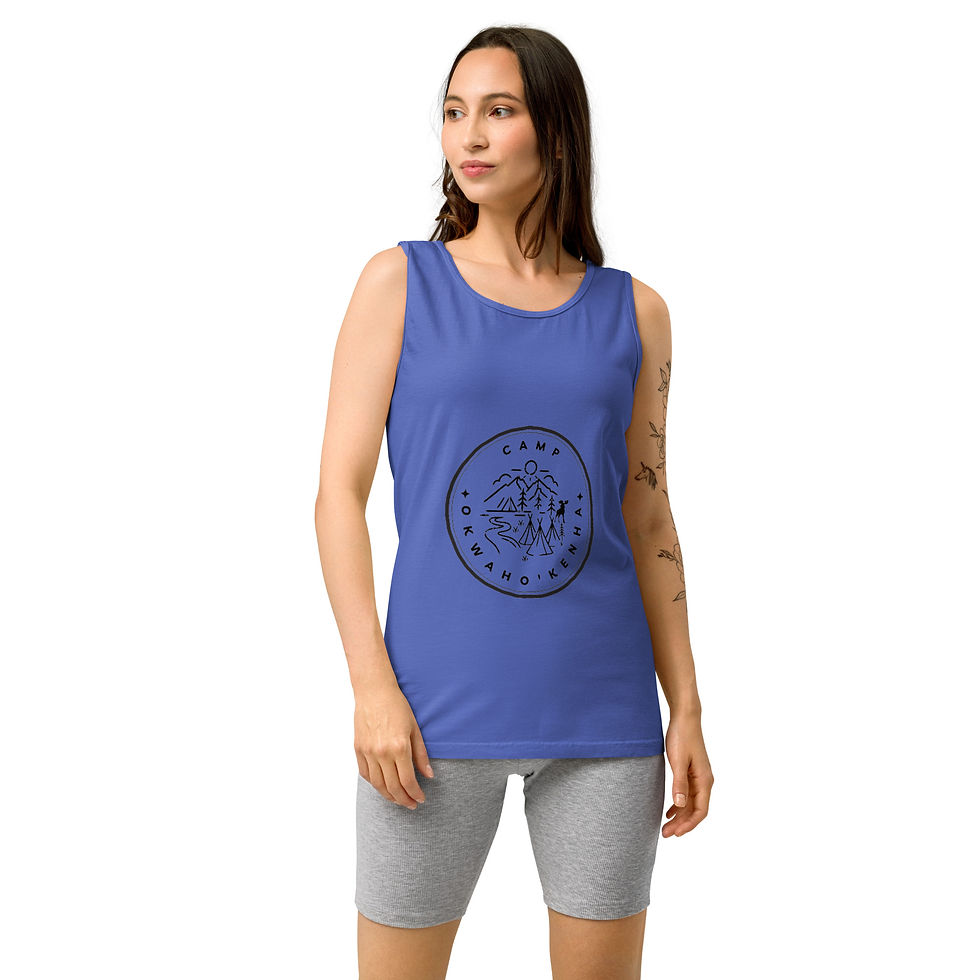 Thumbnail: Camp Okwaho’kenha Unisex garment-dyed tank top