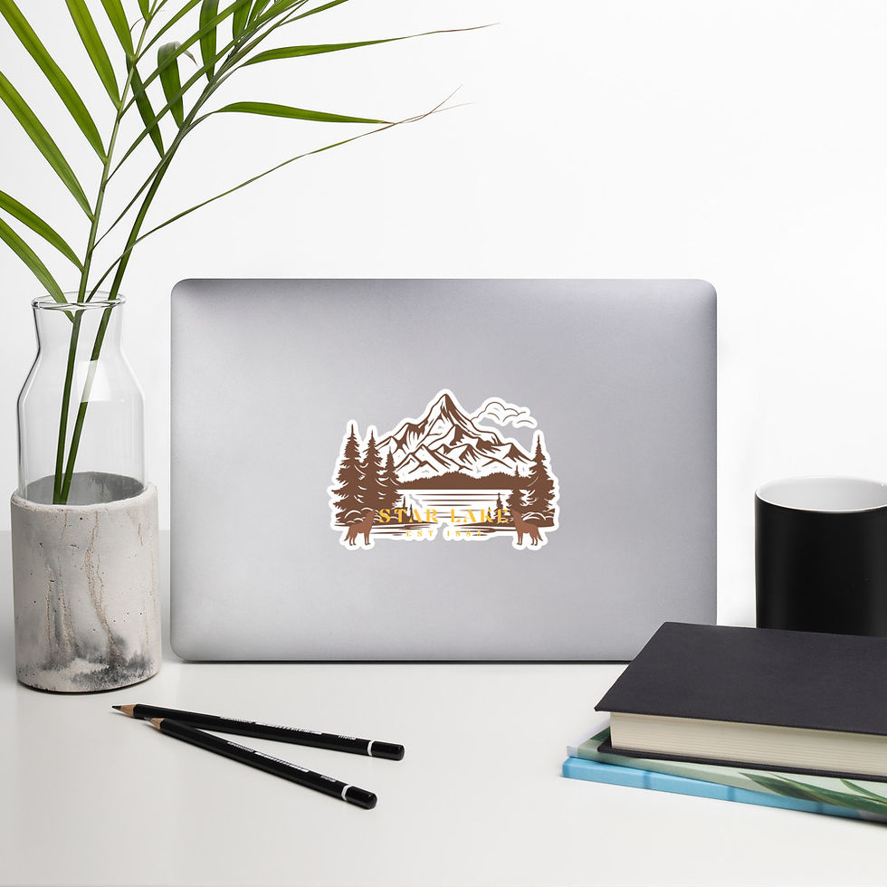 Thumbnail: Star Lake Bubble-free stickers