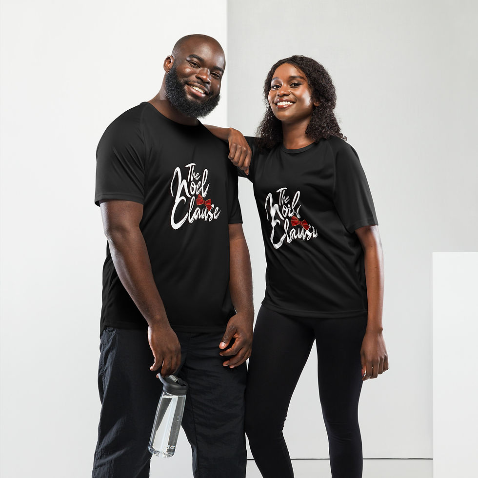 The Noel Clause Unisex sports jersey