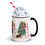 Thumbnail: Man's Best Wingman Christmas Mug with Color Inside