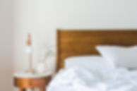 Chambre à coucher en bois