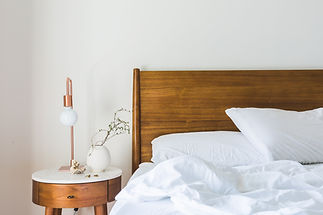 Chambre à coucher en bois