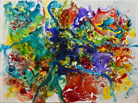 "Blushing Color" Original Artwork