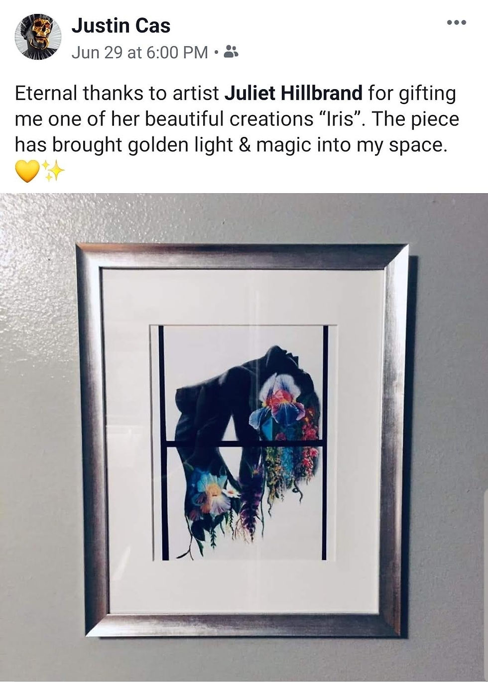 Thumbnail: "Iris: The Goddess of Growth" Fine Art Print