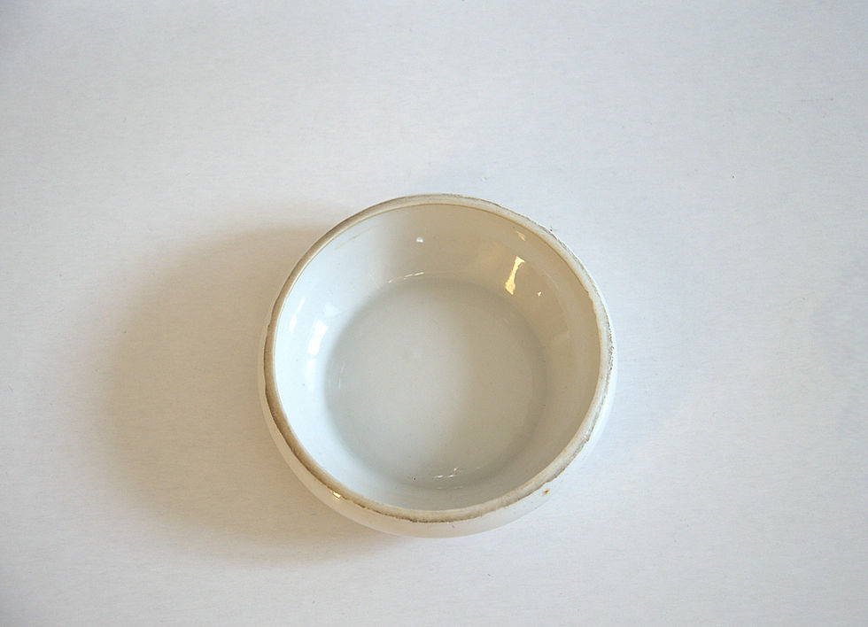 Miniature : Fritz Pfeffer, renard,boite en porcelaine. Début XXème siècle.