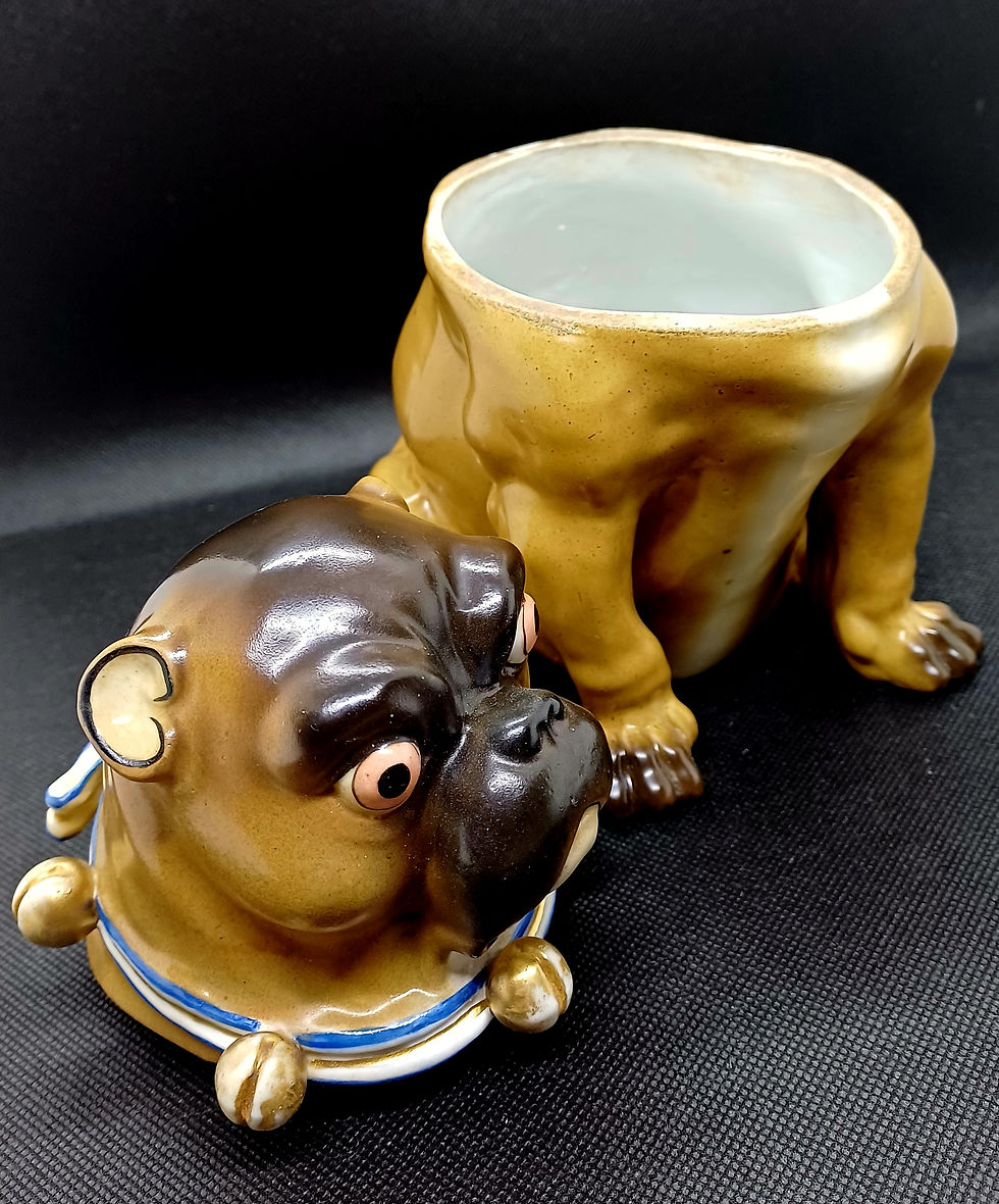 Thumbnail: 19th century Pug Pössneck, Conta & Boehme.
