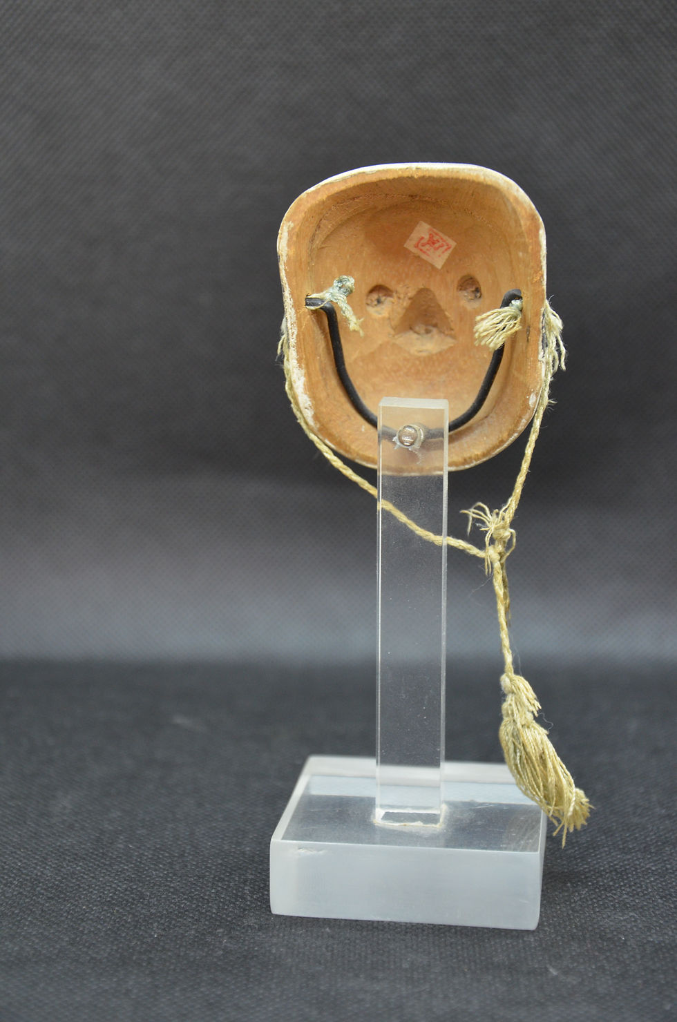 Miniature : Ensemble de 3 masques Iki-ningyo japonais / Japon Circa Meiji