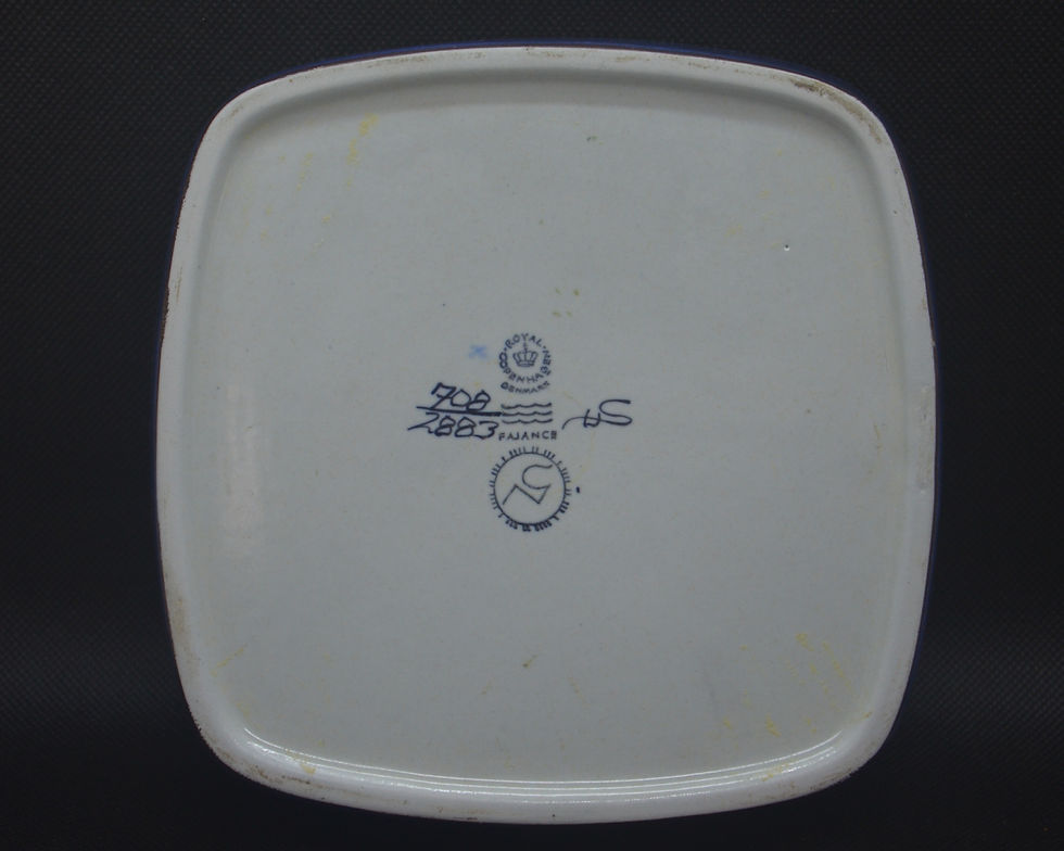 Miniature : Plat Nils Thorsson Royal Copenhagen, Danemark, 1960