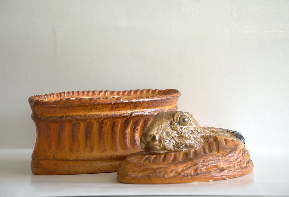 Miniature : Terrine PILLIVUYT au lièvre N°5 porcelaine