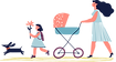 散歩に行きます