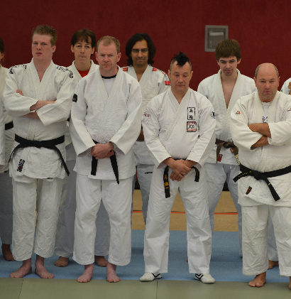 Sensei Chris in the line up