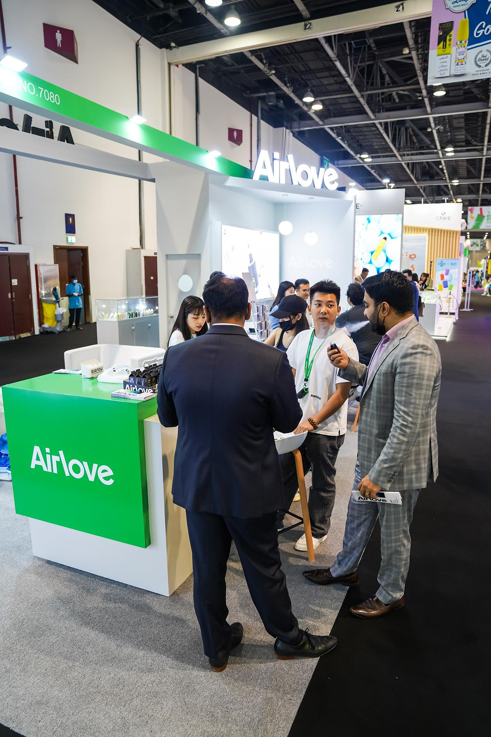 Airlove participated in the exhibition as a manufacturer-Airlove vape