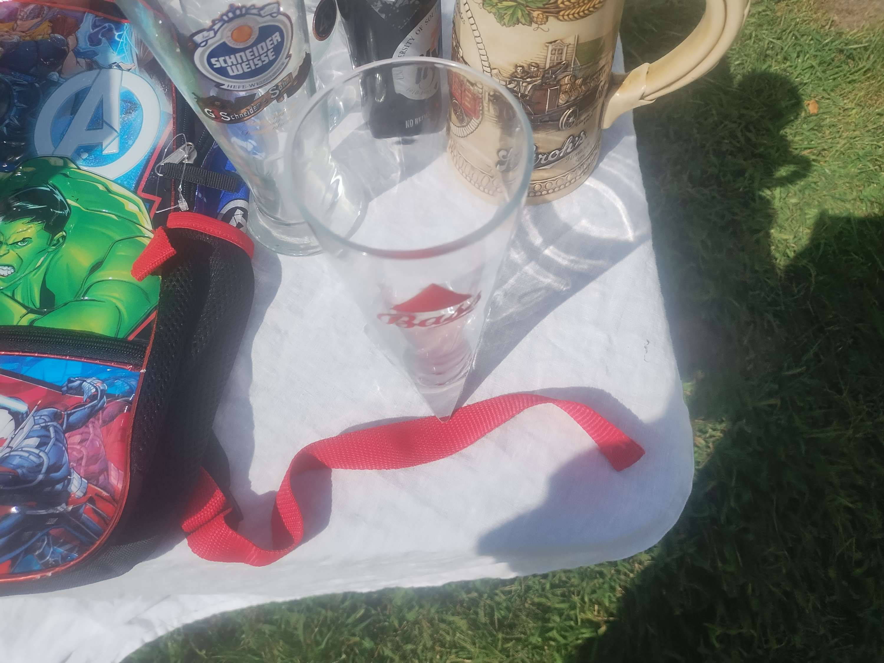 Bass Ale glass