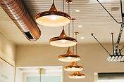 Hanging Brass Lamps