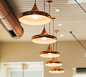 Hanging Brass Lamps