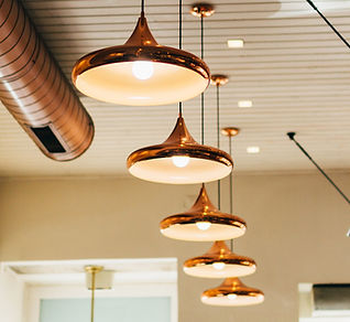 Hanging Brass Lamps