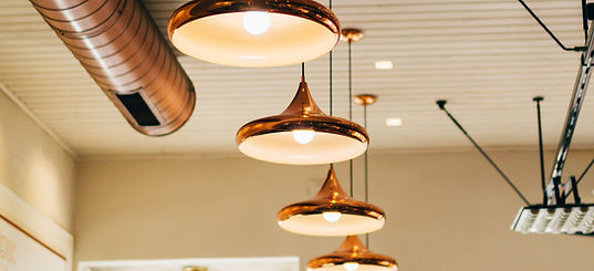 Hanging Brass Lamps