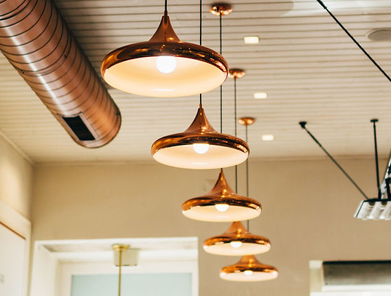 Hanging Brass Lamps