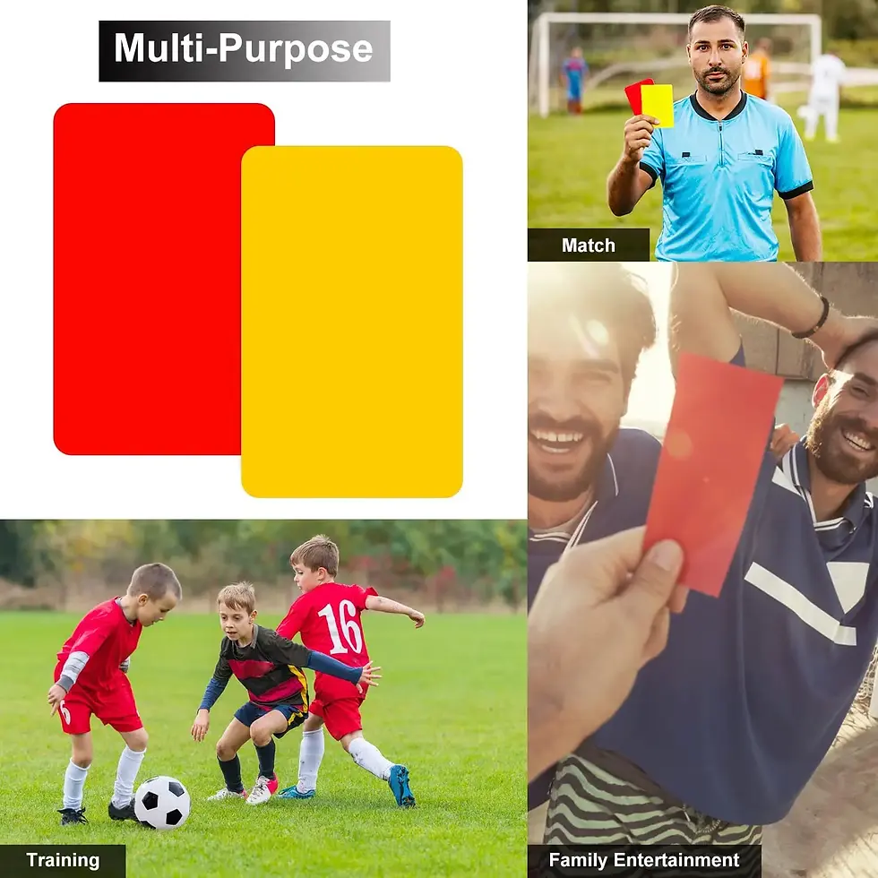 Thumbnail: Football Whistle Referee Football Card Set With Pen Notebook Wallet Set Training