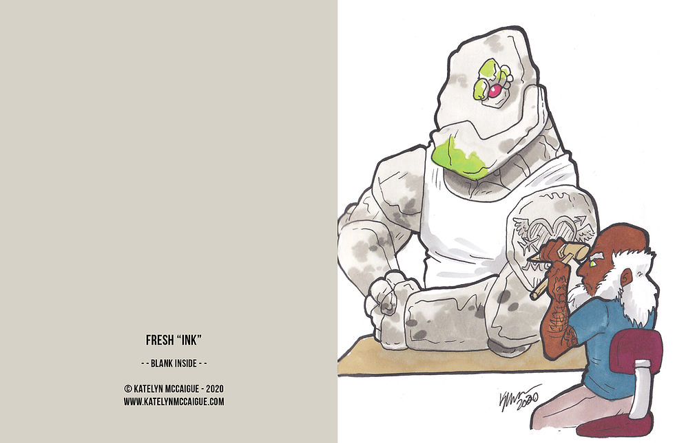 Thumbnail: Individual Greeting Cards - Monsters in Moments